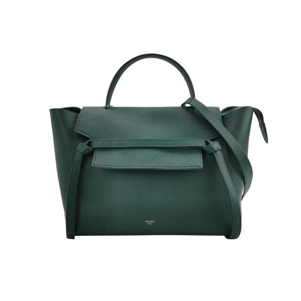 Celine Belt Bag Textured Leather Mini — pre-owned, Vierlot