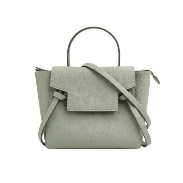 Celine Belt Bag Textured Leather Nano — pre-owned, Vierlot