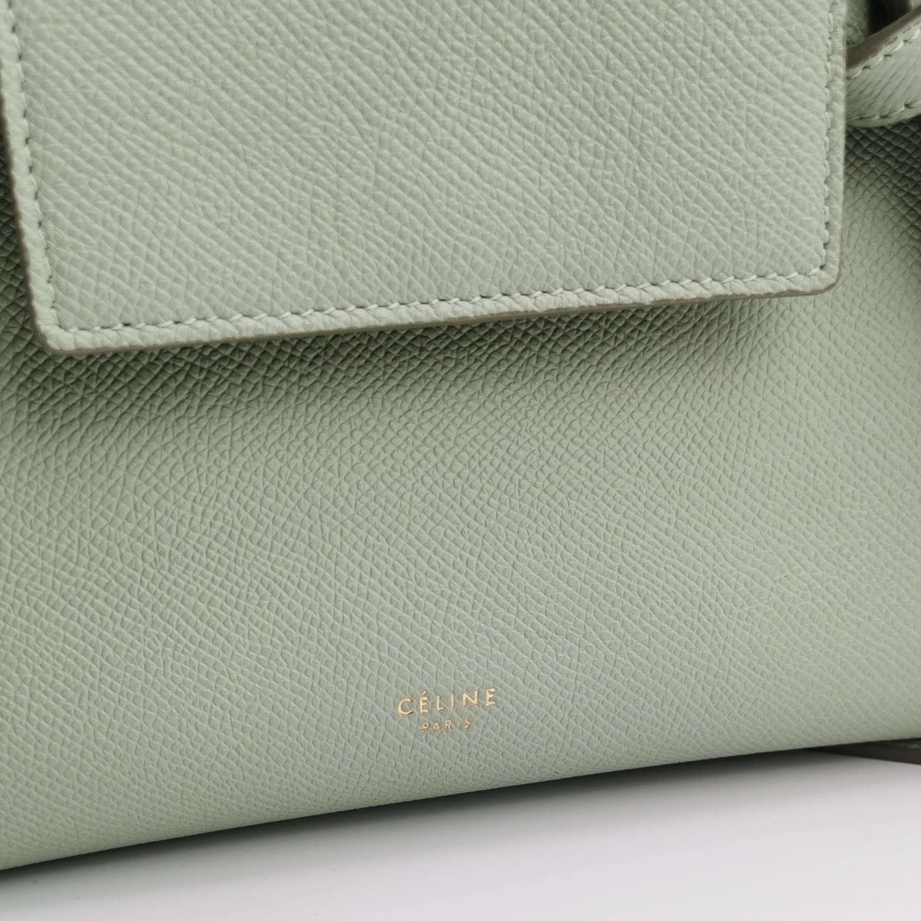 Celine Belt Bag Textured Leather Nano — photo 8 of 12