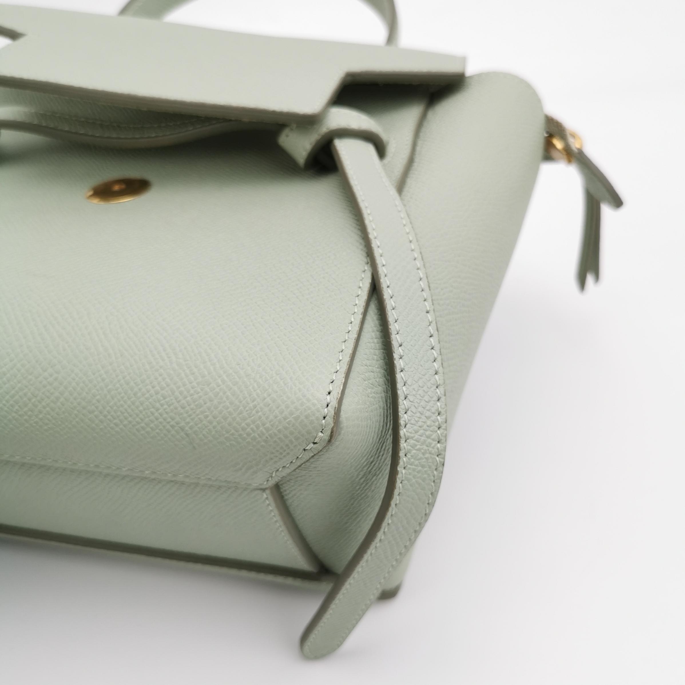 Celine Belt Bag Textured Leather Nano — photo 10 of 12