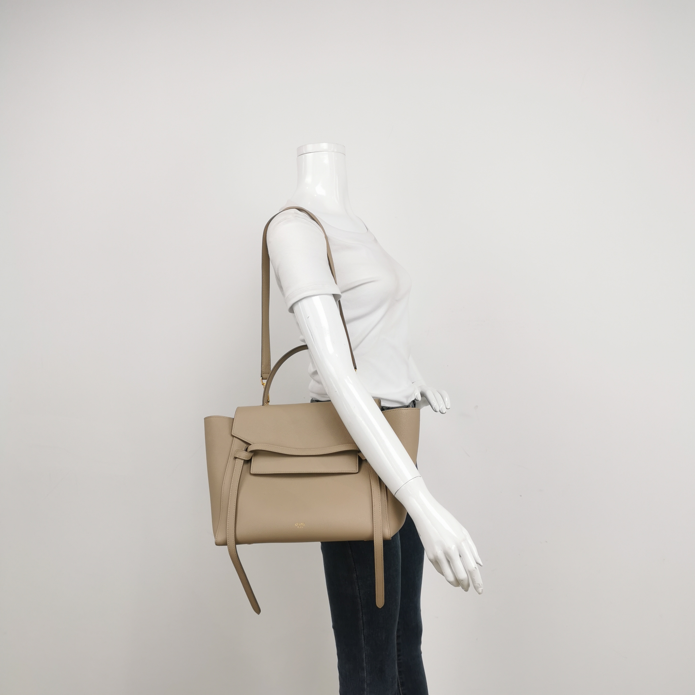 Celine Belt Bag Textured Leather Mini — alternate view