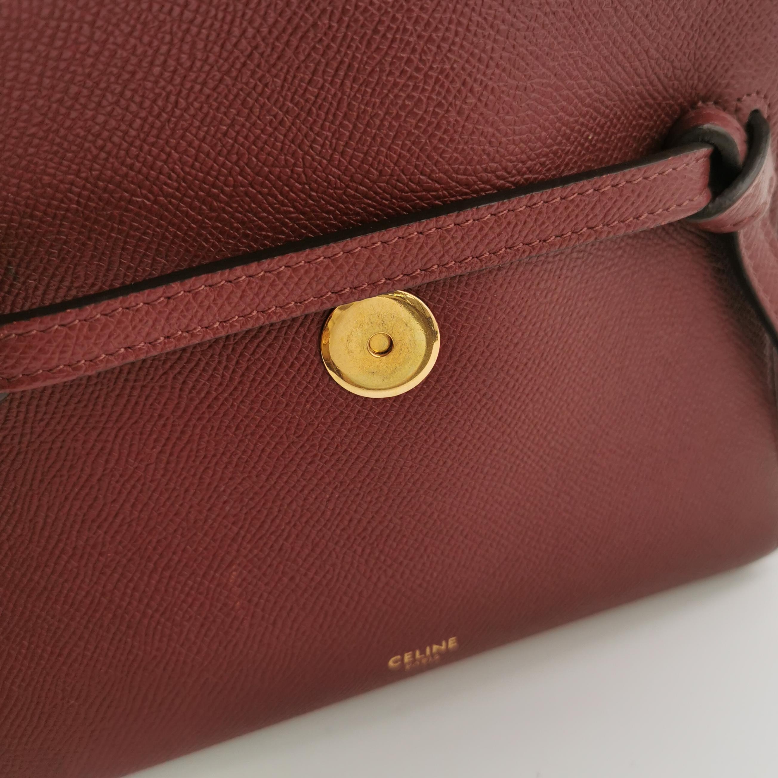 Celine Belt Bag Textured Leather Nano — photo 11 of 14