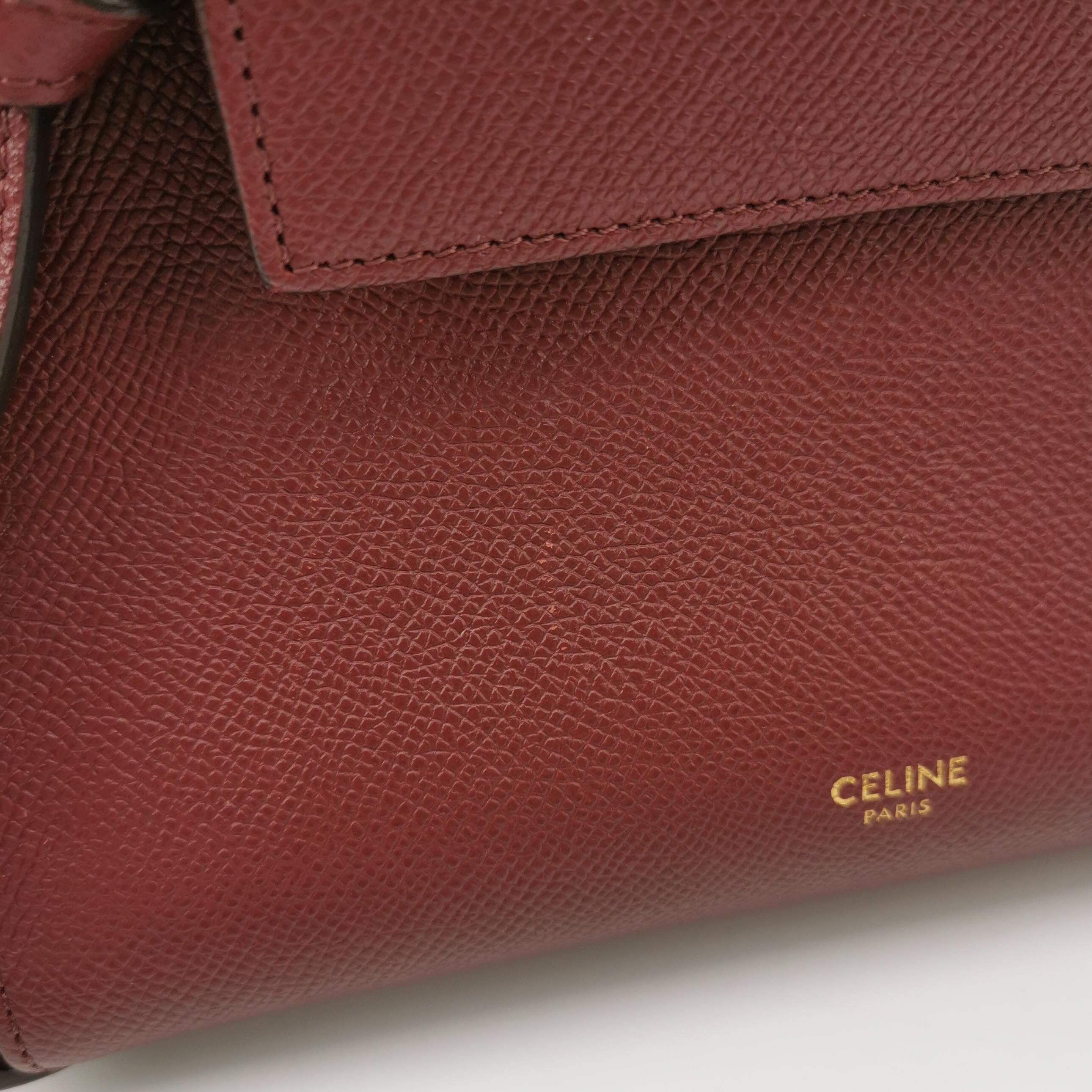 Celine Belt Bag Textured Leather Nano — photo 12 of 14