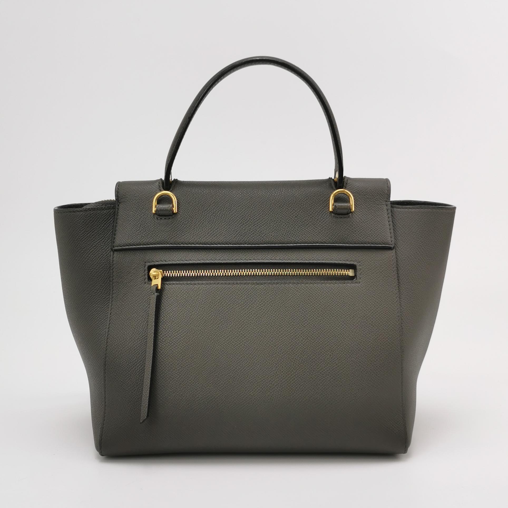 Celine Belt Bag Textured Leather Micro — photo 4 of 14