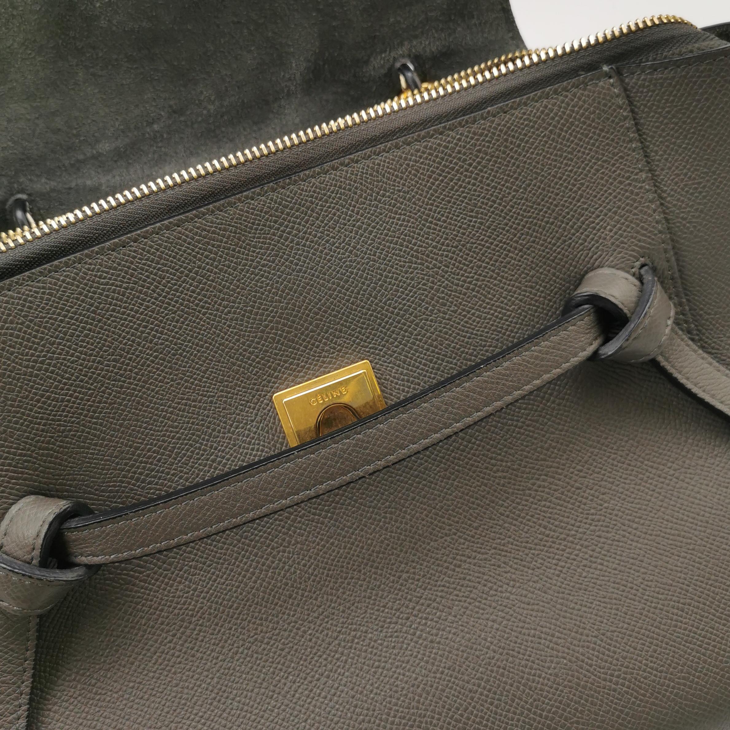 Celine Belt Bag Textured Leather Micro — photo 13 of 14