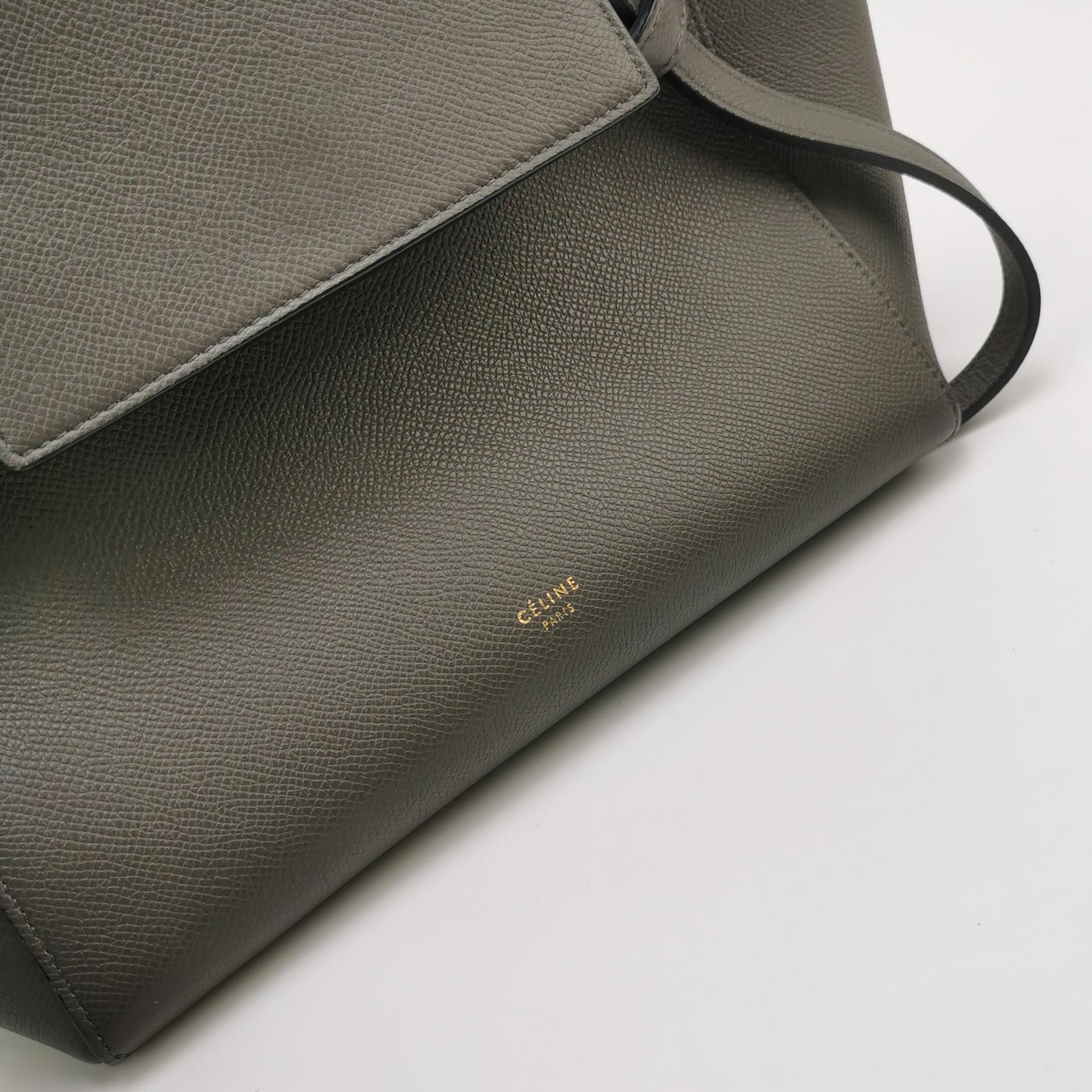 Celine Belt Bag Textured Leather Micro — photo 8 of 14