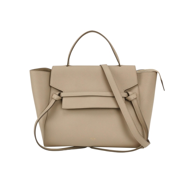 Celine Belt Bag Textured Leather Mini — pre-owned, Vierlot