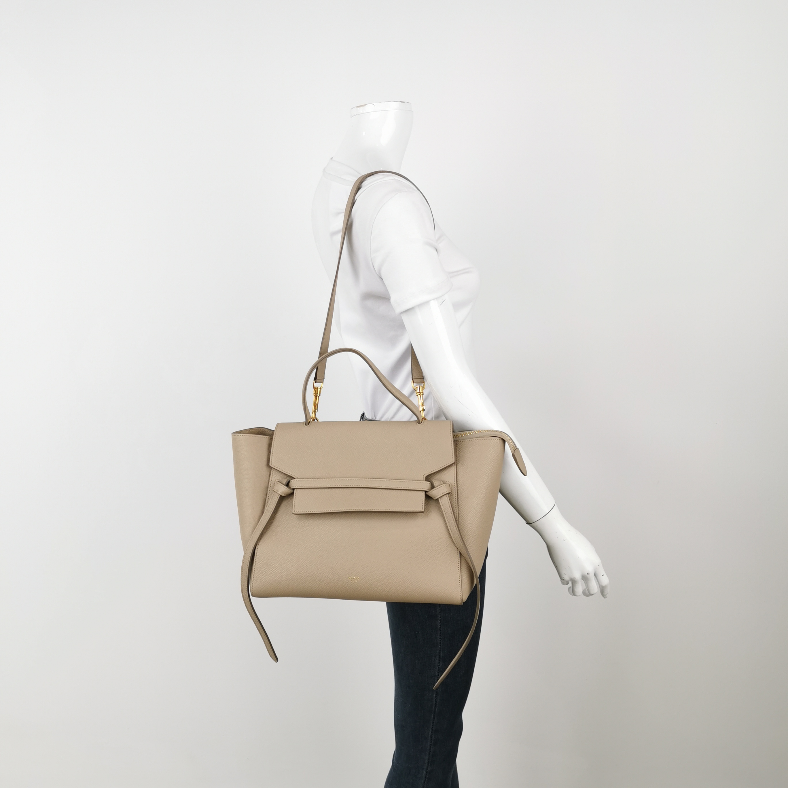 Celine Belt Bag Textured Leather Mini — alternate view
