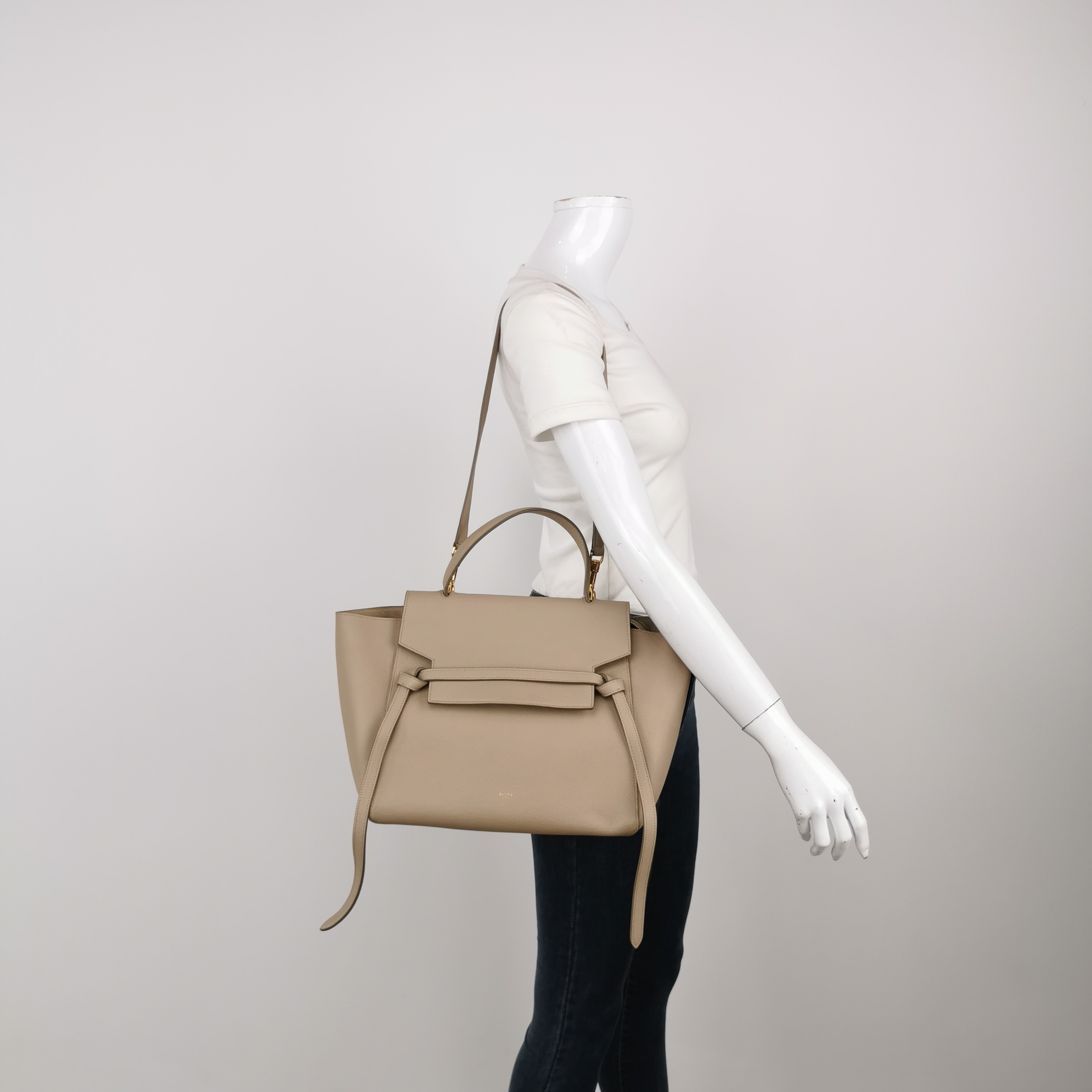 Celine Belt Bag Textured Leather Mini — alternate view