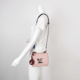 Louis Vuitton(LV) Braided Handle Twist Bag Epi Leather Small — thumbnail 2