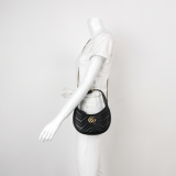Gucci GG Marmont Half Moon Hobo Matelasse Leather Small — thumbnail 2