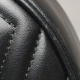 Gucci GG Marmont Half Moon Hobo Matelasse Leather Small — thumbnail 14