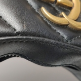 Gucci GG Marmont Half Moon Hobo Matelasse Leather Small — thumbnail 11
