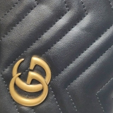 Gucci GG Marmont Half Moon Hobo Matelasse Leather Small — thumbnail 9