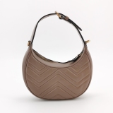 Gucci GG Marmont Half Moon Hobo Matelasse Leather Small — thumbnail 6