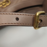 Gucci GG Marmont Half Moon Hobo Matelasse Leather Small — thumbnail 14