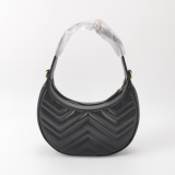 Gucci GG Marmont Half Moon Hobo Matelasse Leather Small — thumbnail 5