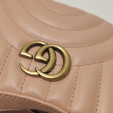 Gucci GG Marmont Half Moon Hobo Matelasse Leather Small — thumbnail 12