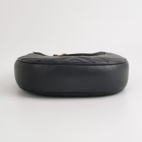 Gucci GG Marmont Half Moon Hobo Matelasse Leather Small — thumbnail 6