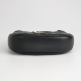 Gucci GG Marmont Half Moon Hobo Matelasse Leather Small — thumbnail 6