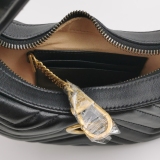 Gucci GG Marmont Half Moon Hobo Matelasse Leather Small — thumbnail 7