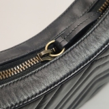 Gucci GG Marmont Half Moon Hobo Matelasse Leather Small — thumbnail 11