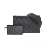 Louis Vuitton(LV) Gaston Wearable Wallet Monogram Eclipse Canvas — thumbnail 1