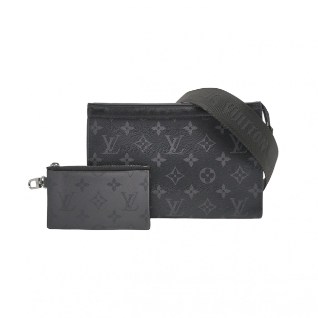 Louis Vuitton(LV) Gaston Wearable Wallet Monogram Eclipse Canvas — pre-owned, Vierlot