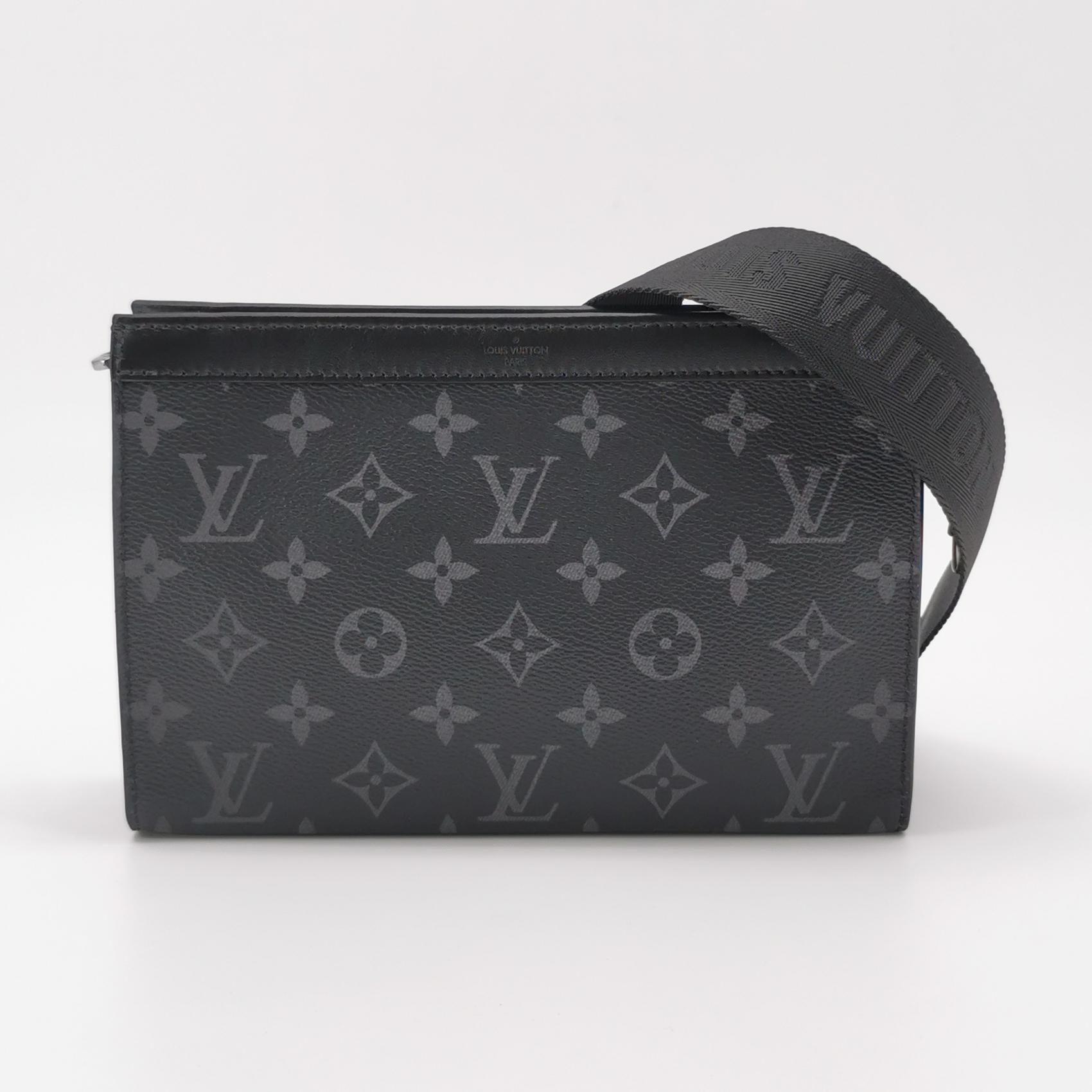 Louis Vuitton(LV) Gaston Wearable Wallet Monogram Eclipse Canvas — photo 6 of 12