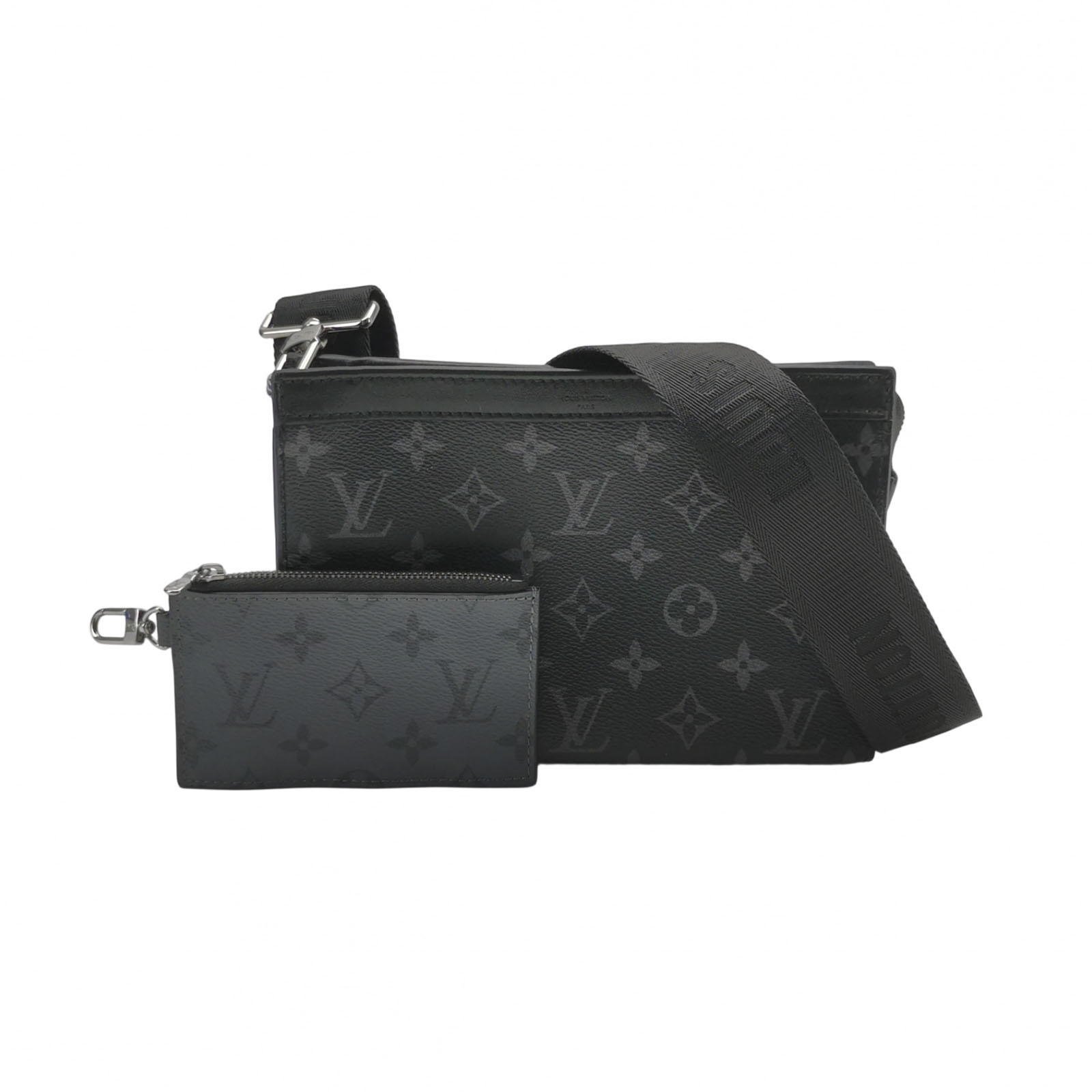 Louis Vuitton(LV) Gaston Wearable Wallet Monogram Eclipse Canvas — photo 1 of 19