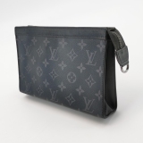 Louis Vuitton(LV) Gaston Wearable Wallet Monogram Eclipse Canvas — thumbnail 4