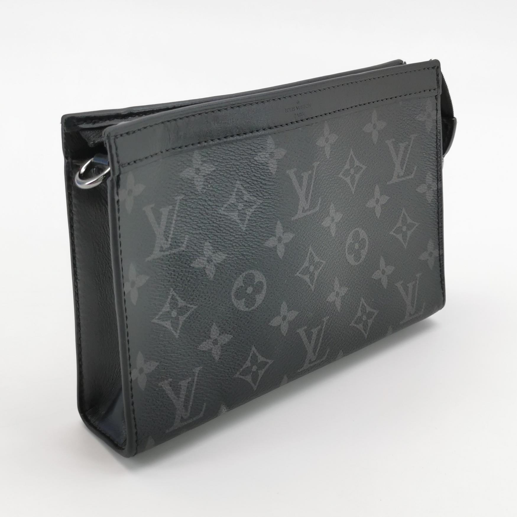 Louis Vuitton(LV) Gaston Wearable Wallet Monogram Eclipse Canvas — photo 3 of 19
