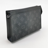 Louis Vuitton(LV) Gaston Wearable Wallet Monogram Eclipse Canvas — thumbnail 3