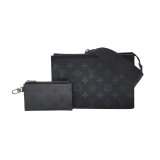 Louis Vuitton(LV) Gaston Wearable Wallet Monogram Eclipse Canvas — thumbnail 1