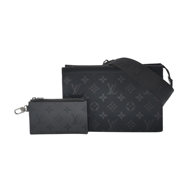 Louis Vuitton(LV) Gaston Wearable Wallet Monogram Eclipse Canvas — pre-owned, Vierlot