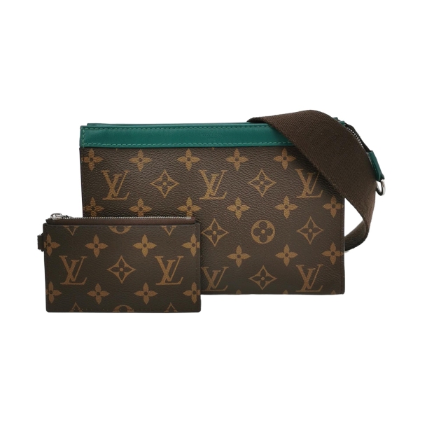 Louis Vuitton(LV) Gaston Wearable Wallet Monogram Eclipse Canvas — pre-owned, Vierlot