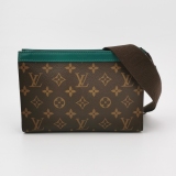 Louis Vuitton(LV) Gaston Wearable Wallet Monogram Eclipse Canvas — thumbnail 5