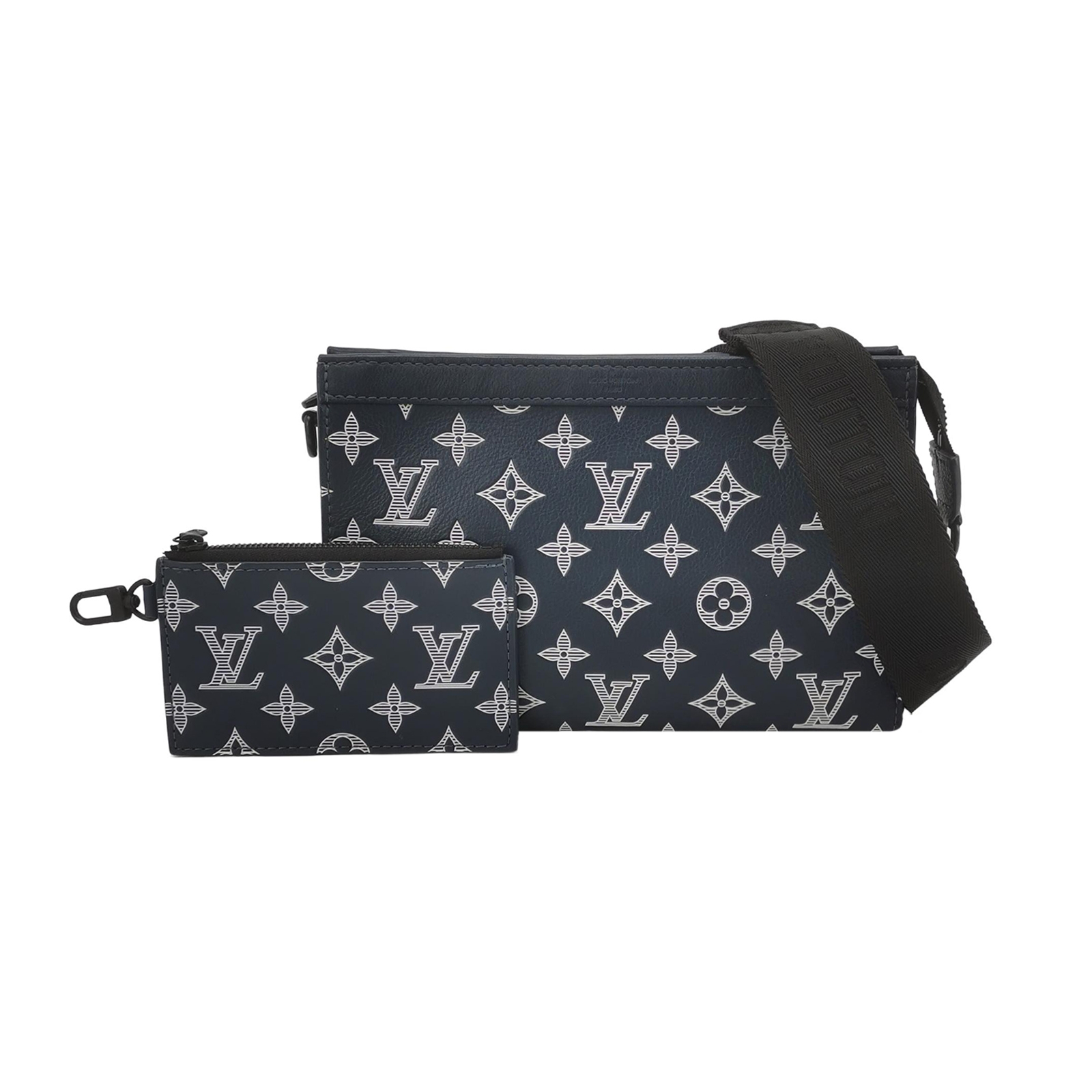 Louis Vuitton(LV) Gaston Wearable Wallet Monogram Eclipse Canvas — photo 1 of 15