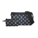 Louis Vuitton(LV) Gaston Wearable Wallet Monogram Eclipse Canvas — thumbnail 1