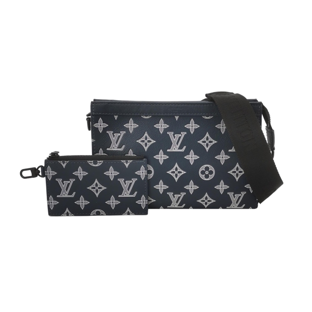 Louis Vuitton(LV) Gaston Wearable Wallet Monogram Eclipse Canvas — pre-owned, Vierlot