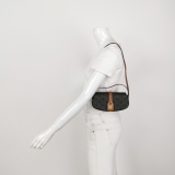 Celine Tabou Clutch with Strap Triomphe Coated Canvas — thumbnail 2