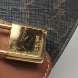 Celine Tabou Clutch with Strap Triomphe Coated Canvas — thumbnail 8