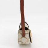 Celine Tabou Clutch with Strap Triomphe Coated Canvas — thumbnail 4