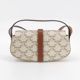 Celine Tabou Clutch with Strap Triomphe Coated Canvas — thumbnail 5