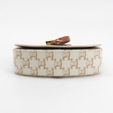 Celine Tabou Clutch with Strap Triomphe Coated Canvas — thumbnail 6