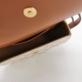 Celine Tabou Clutch with Strap Triomphe Coated Canvas — thumbnail 7