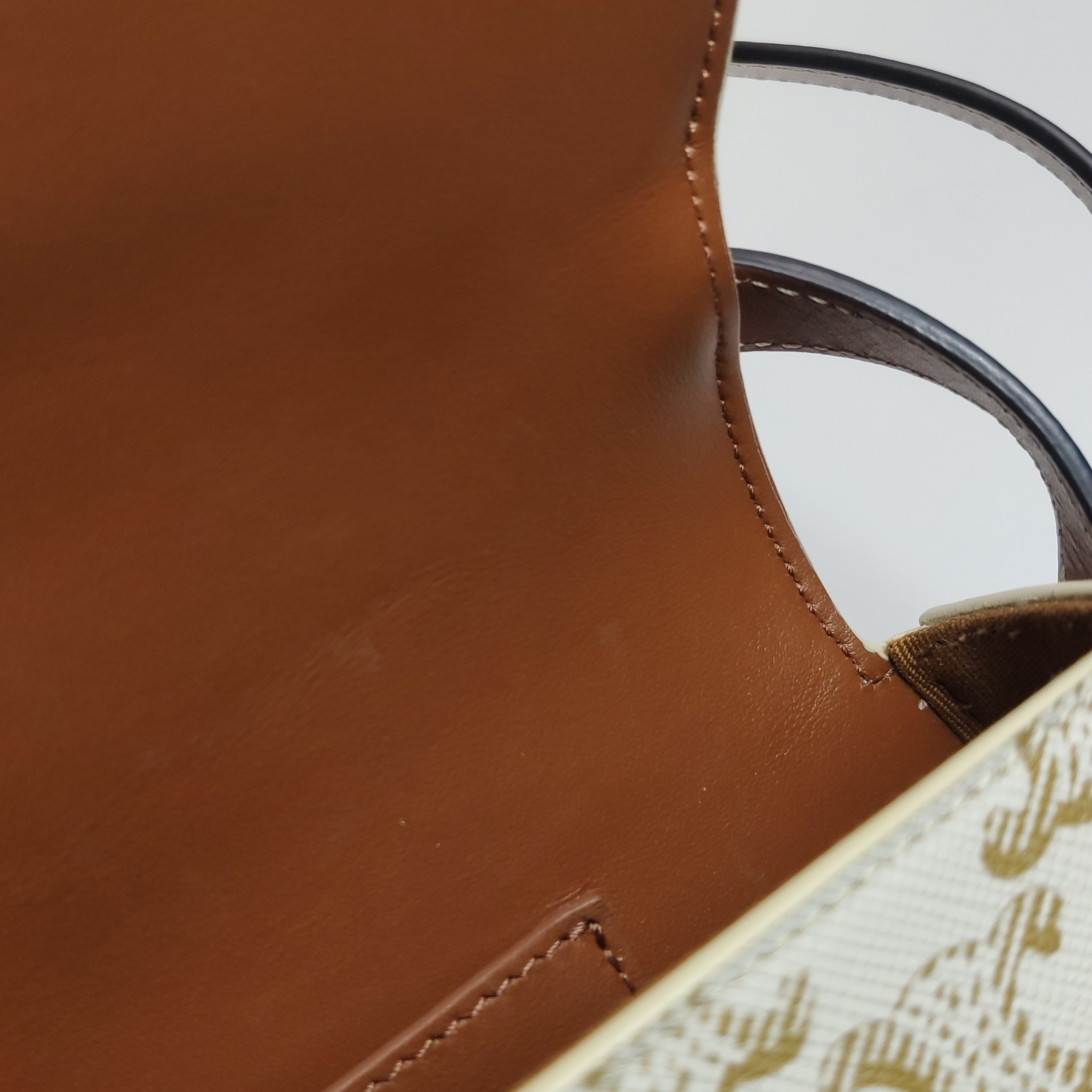 Celine Tabou Clutch with Strap Triomphe Coated Canvas — photo 12 of 16