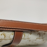 Celine Tabou Clutch with Strap Triomphe Coated Canvas — thumbnail 9