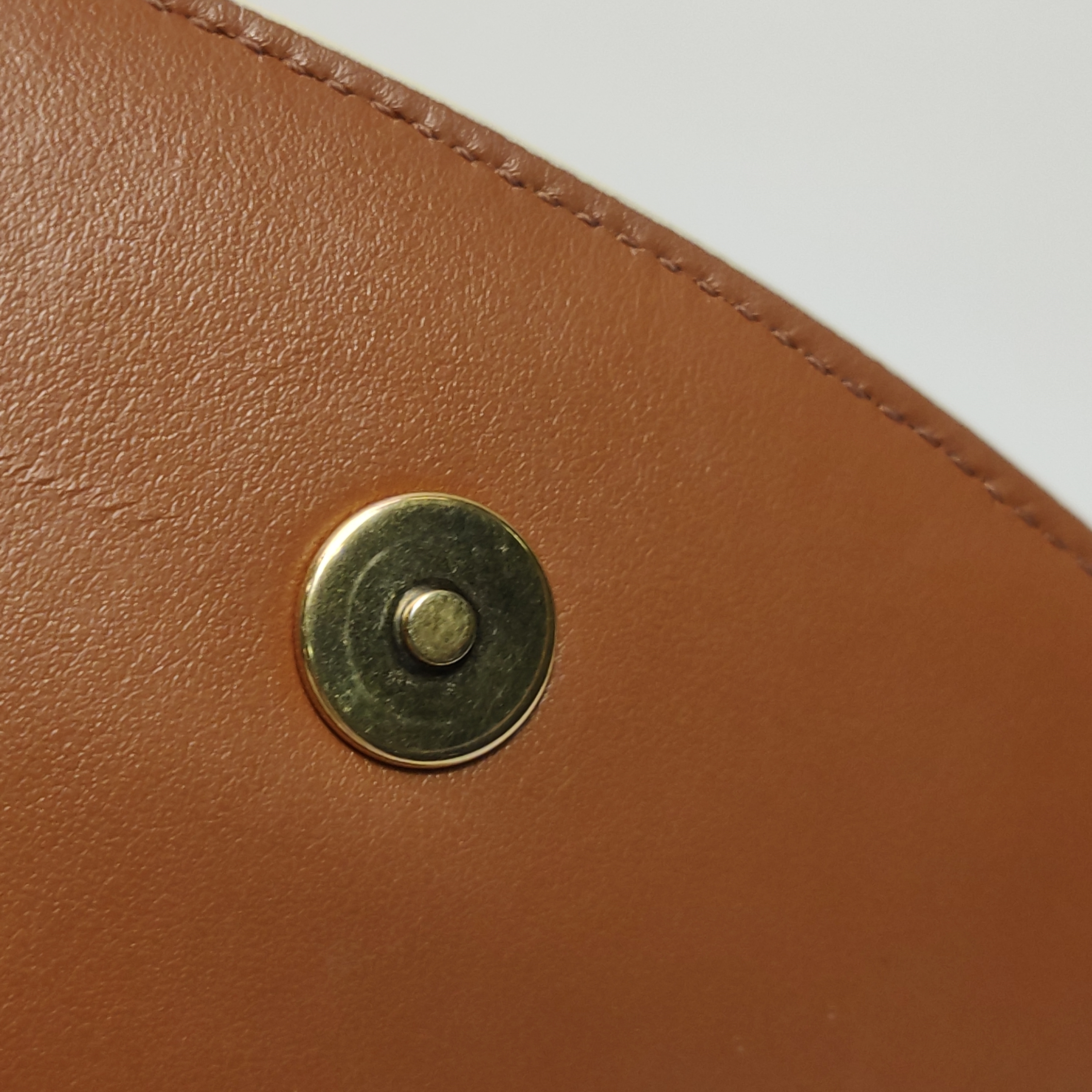 Celine Tabou Clutch with Strap Triomphe Coated Canvas — photo 8 of 16