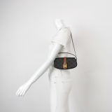 Celine Tabou Clutch with Strap Triomphe Coated Canvas — thumbnail 2